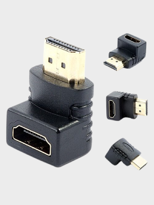 L-SHAPE HDMI EXTENDER MALE-TO-FEMALE