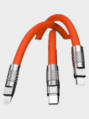 ORANGE 3 IN 1 CHARGING CABLE