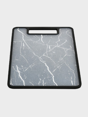 Vegetables and Fruits Cutting Plastic Chopping Board Grey