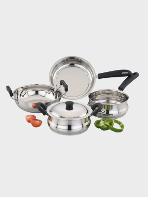 Steel Cookware Set, 5 Piece 1