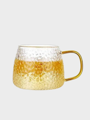 Golden Handle Tea and Coffee Cup